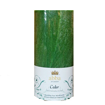 Cedar 3x6 Pillar Candle - Abba Anointing Oils